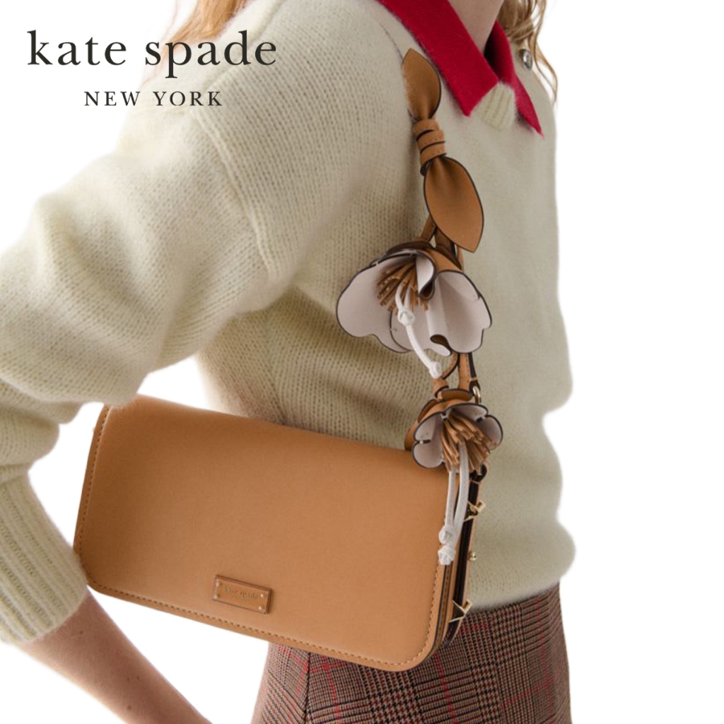 Kate Spade New York กระเป๋าสะพายไหล่รุ่น Liv Shoulder Bag KN411 200 สี Biscotti