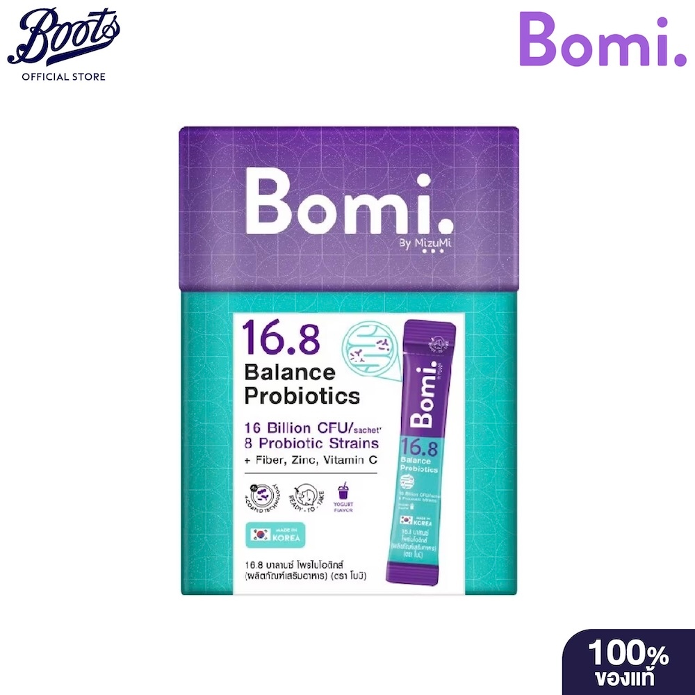 BOMI โบมิ 16.8 บาลานซ์ โพรไบโอติกส์
