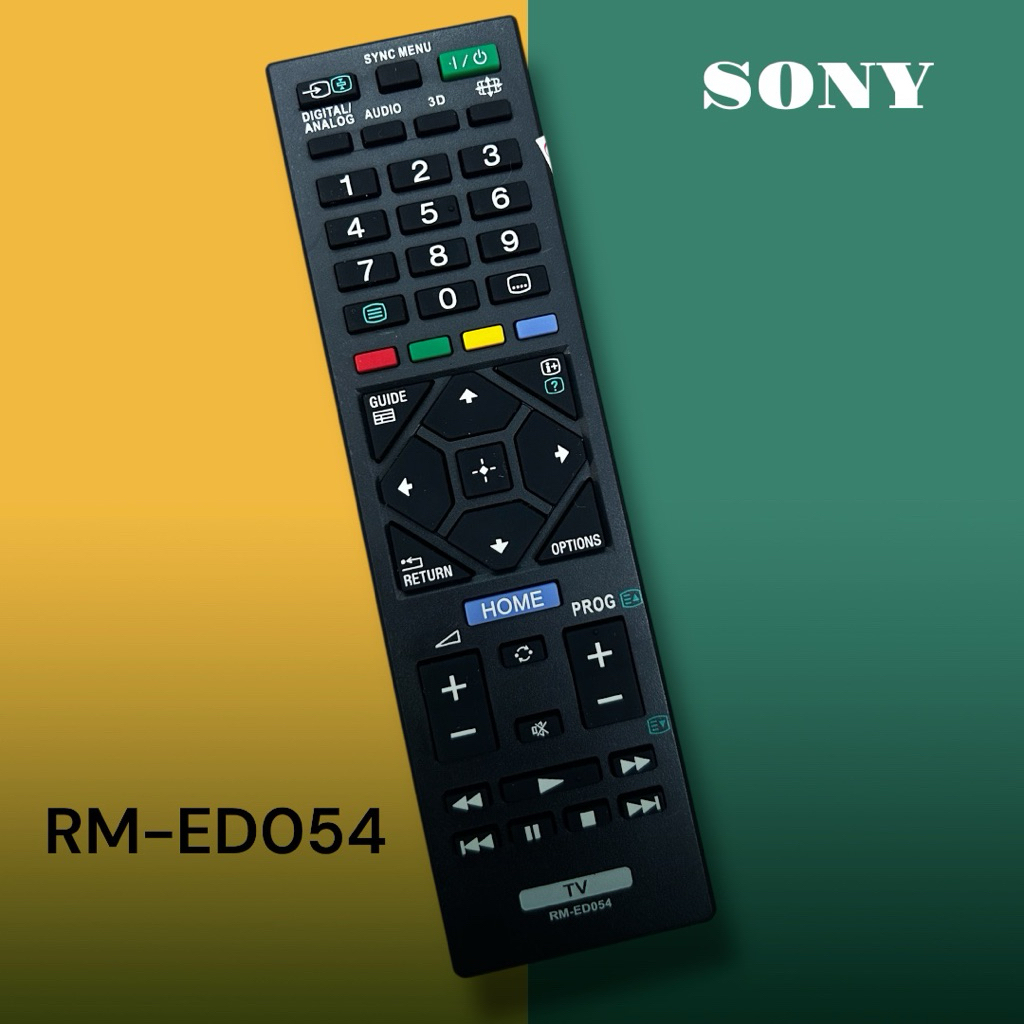 รีโมทคอนโทรล Sony RM-ED054 ใช้กับทีวี LCD/LED รุ่นเก่า