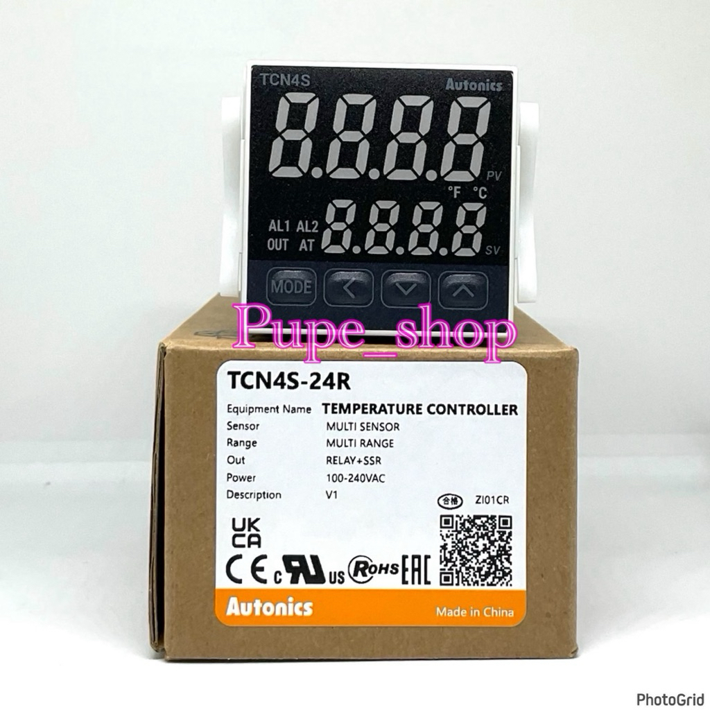 TCN4S-24R เครื่องควบคุมอุณหภูมิ RELAY+SSR ของใหม่ พร้อมส่ง