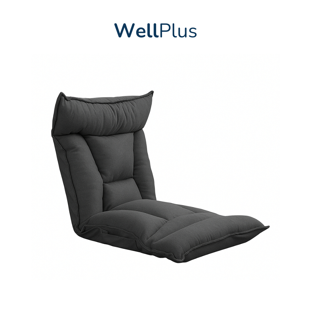 WellPlus โซฟาญี่ปุ่นปรับนอน 6 ระดับ รุ่น Asa เบาะนั่งพื้นสุดชิค ใช้งานง่าย พักผ่อนสบาย ประหยัดพื้นที่