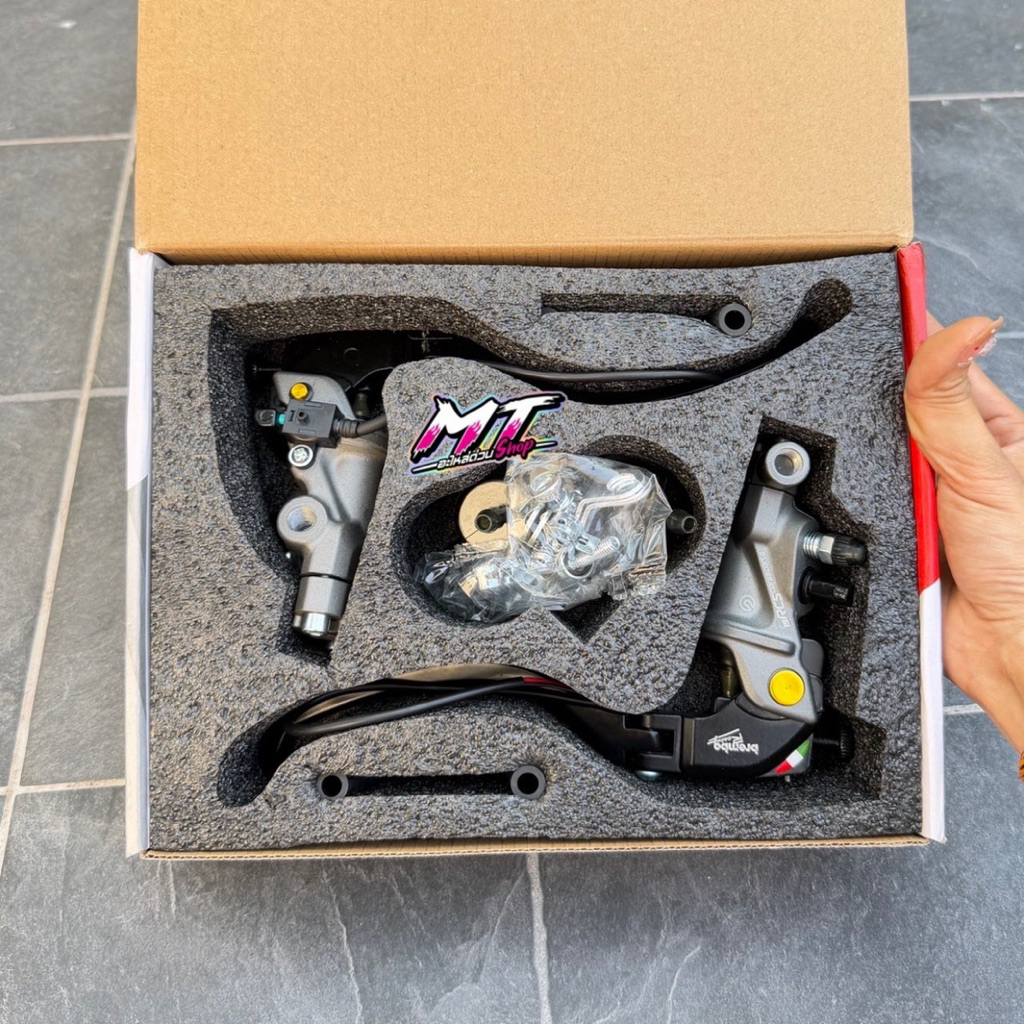 🛵🛵 ปั้มคู่ ปั้มบนคู่ ทั้ง2ฝั่ง ใส่ Pcx160ABS Nmax Xmax Forza Drone รถไฟฟ้า รถที่เป็นปั้มบนคู่ใส่ได้ 