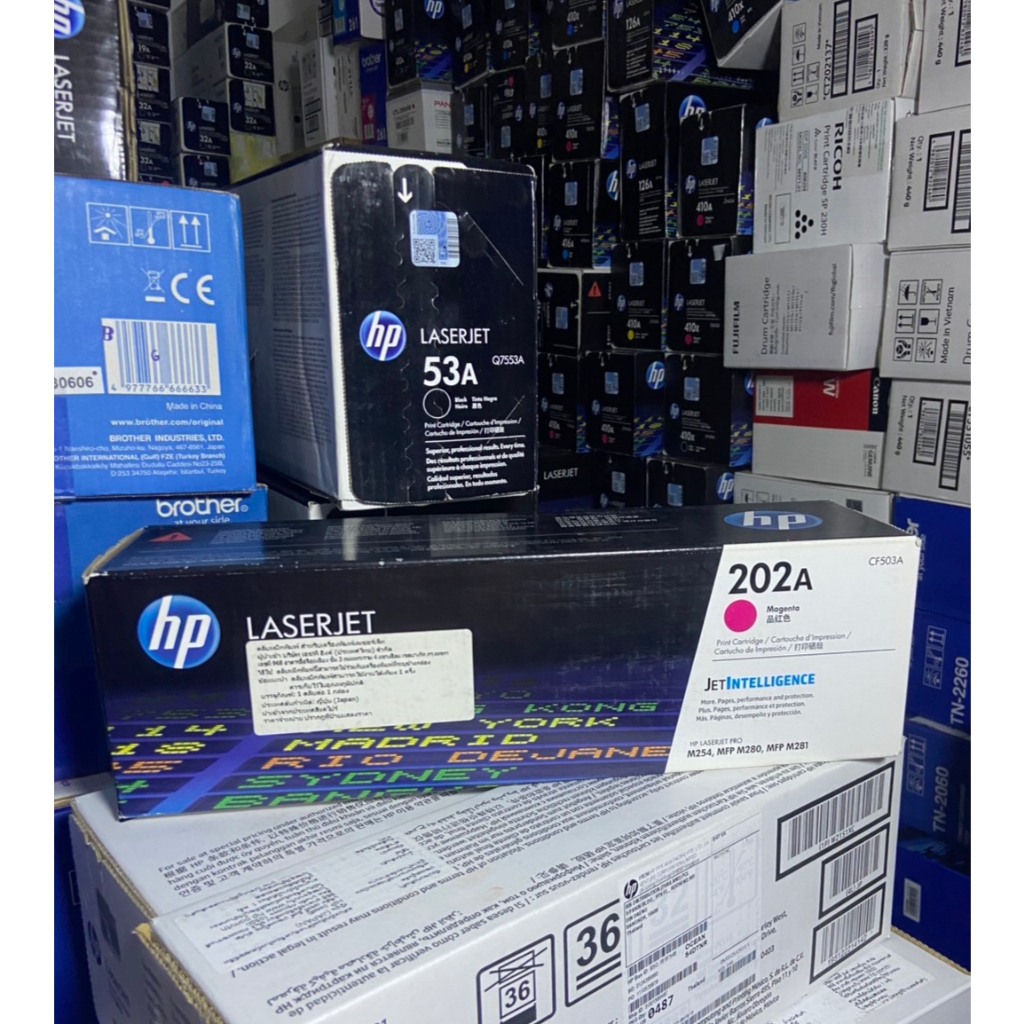 Toner Hp  202A BK C M Y HP CF500/501/502/503 ของแท้100% - รูปที่ 6