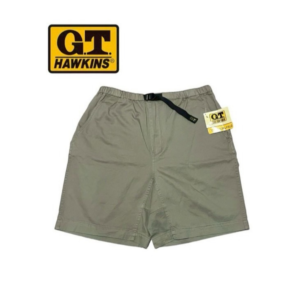 กางเกงขาสั้นผู้ชาย GT Hawkins Japan Outdoor Field ผ้าคอตตอน