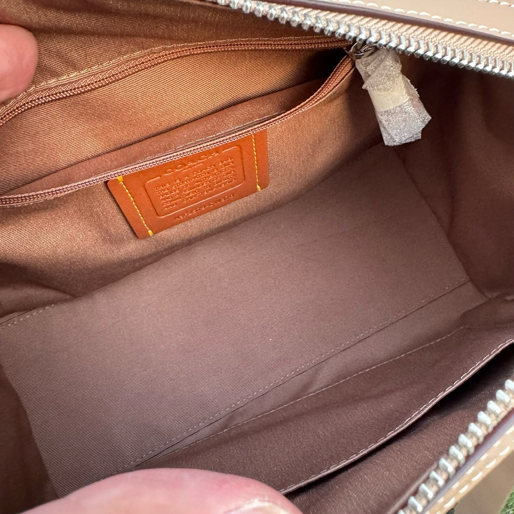 👑ผ่อน 0%👑 กระเป๋าสะพาย 👜 Rowan Satchel Bag in Signature Canvas รหัส CW376 - รูปที่ 7