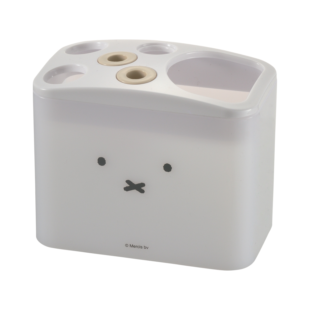 Richell Home (ริเชลล์โฮม) Miffy Dick Bruna Toothbrush Stand ที่วางแปรงสีฟัน รุ่นระบายน้ำ แห้งไว ดีไซน์มินิมอล