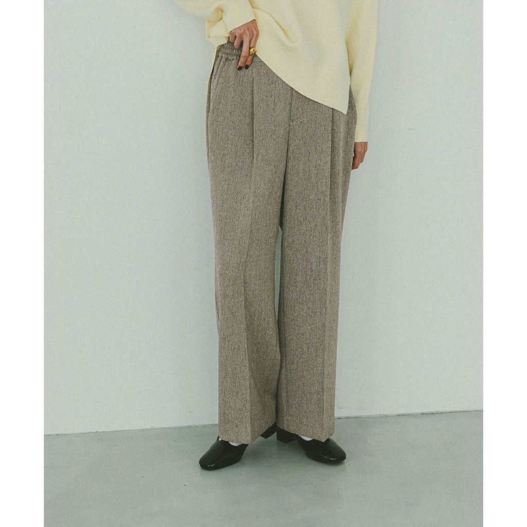 GLOBAL WORK กางเกงผู้หญิง ยืดหยุ่น ไม่ยับง่าย Sukkiri Easy Pants