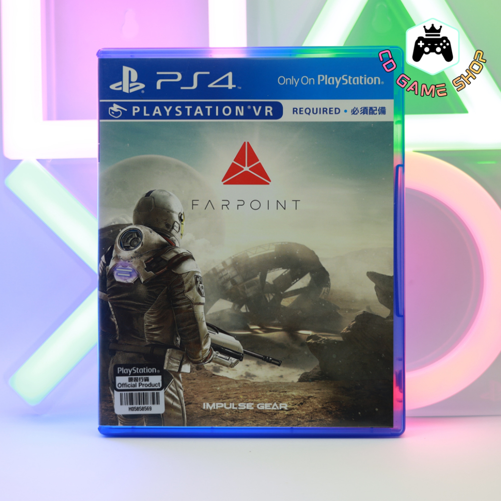 แผ่นเกมส์ PS4 Farpoint (มือ 2) พร้อมส่ง