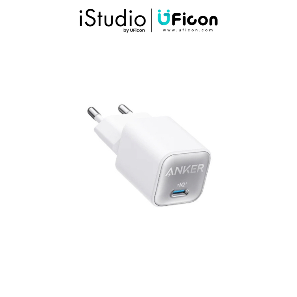 หัวชาร์จ - Anker 511 Charger (Nano 3, 30W) ; iStudio by UFicon