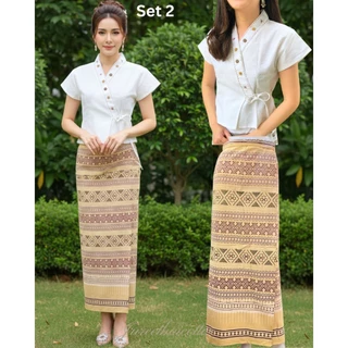 ชุดไทยประยุกต์ ชุดพื้นเมือง (มีให้เลือกหลายset)