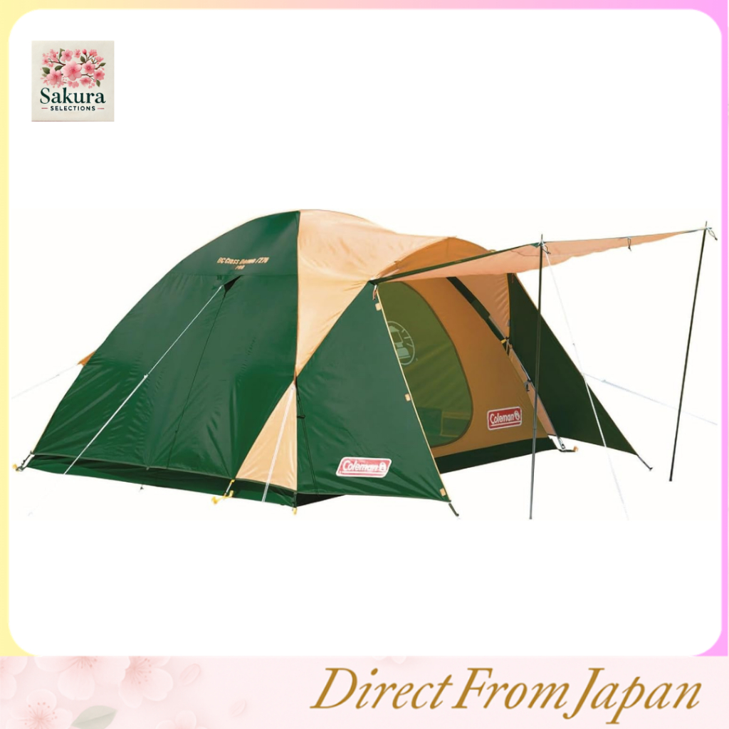 Coleman BC Cross Dome 270 Tent Green for 4 to 5 People 2000038429 Camping Disaster Preparedness Easy