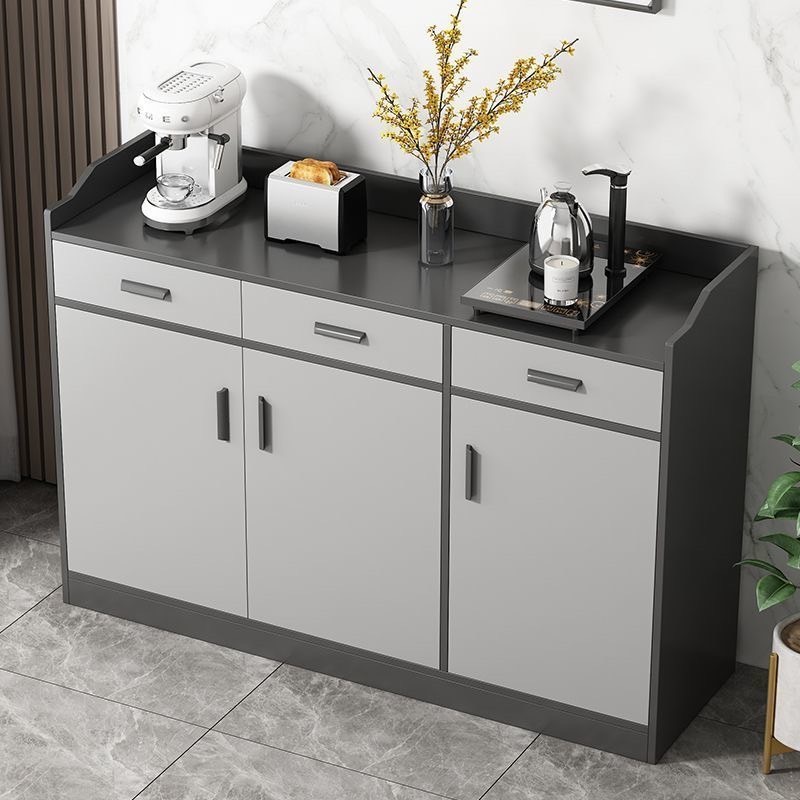 ตู้เก็บของอเนกประสงค์ ตู้ครัวมีลิ้นชัก เคาน์เตอร์วางของ วางเครื่ิองปรุง สวยมินิมอล ไม้คุณภาพดี