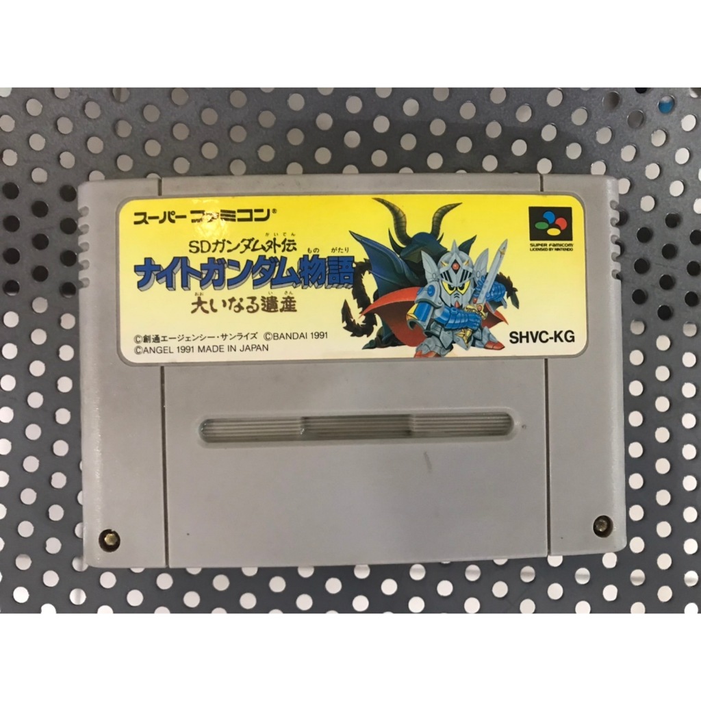 ตลับแท้ (SFC)SD Gundam Gaiden Knight Monogatari(Japan)(SHVC-KG)Super Famicom สินค้ามือสองนำเข้าจากญี