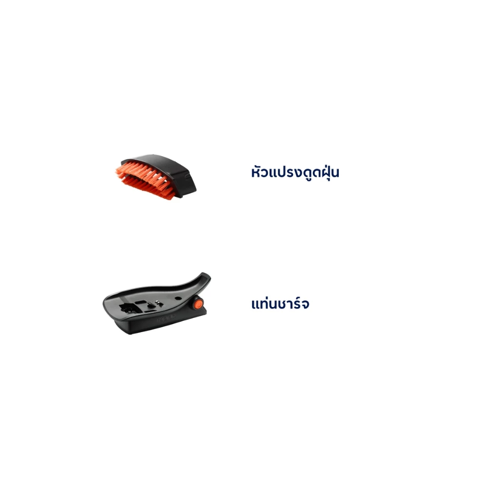Electrolux เครื่องดูดฝุ่นไร้สาย ชนิดมือถือ 18V Rapido รุ่น ZB6218STM thumbnail 3