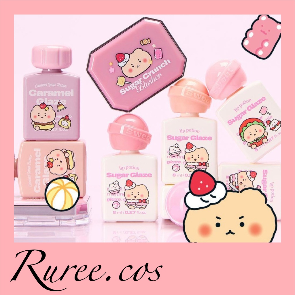 [พร้อมส่ง/ของแท้] AlternativeStereo x Mangomee - Sugar Crush Blusher Set