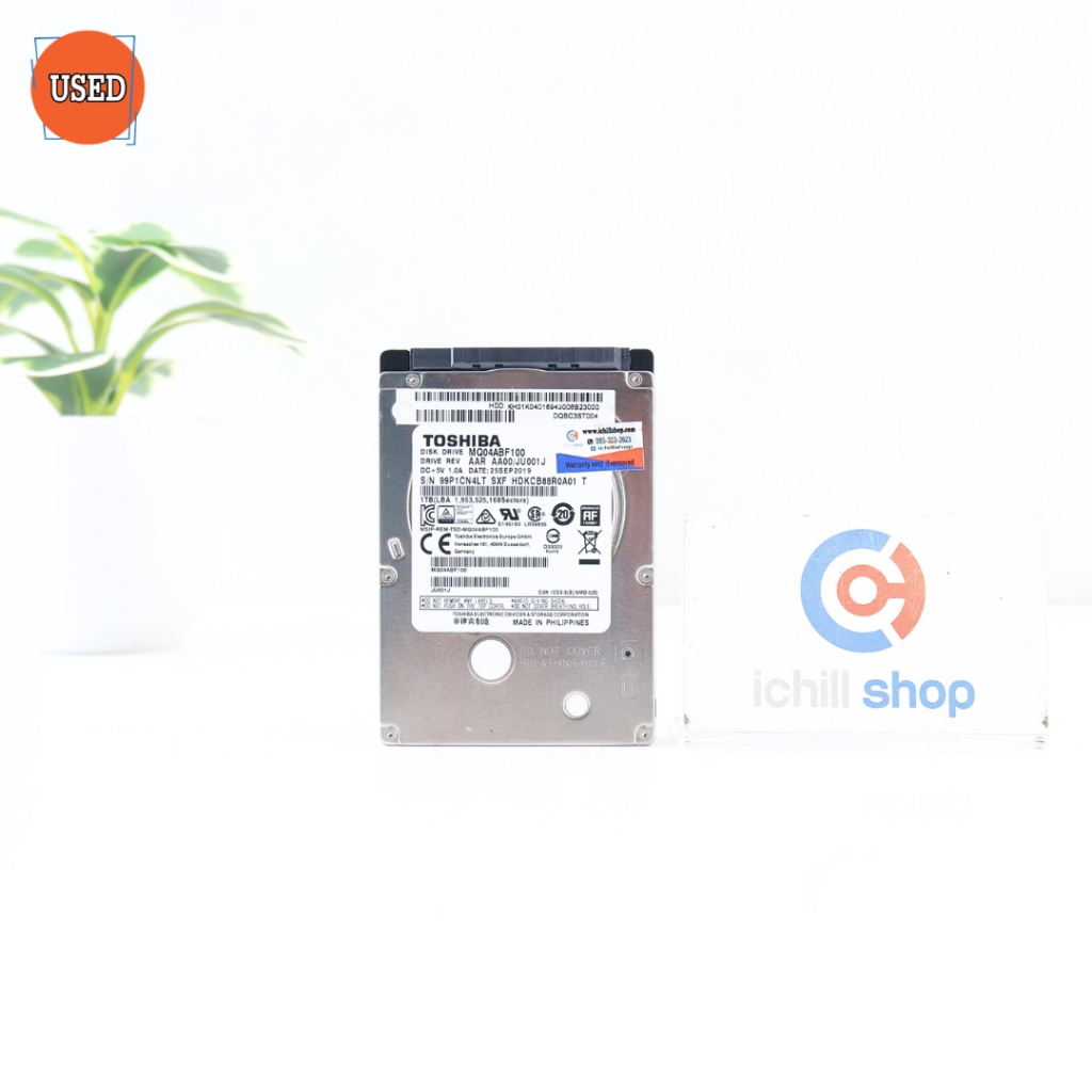 HDD NOTEBOOK (ฮาร์ดดิสโน๊ตบุ๊ค) TOSHIBA (MQ04ABF100) 1TB SATA 2.5 P17380