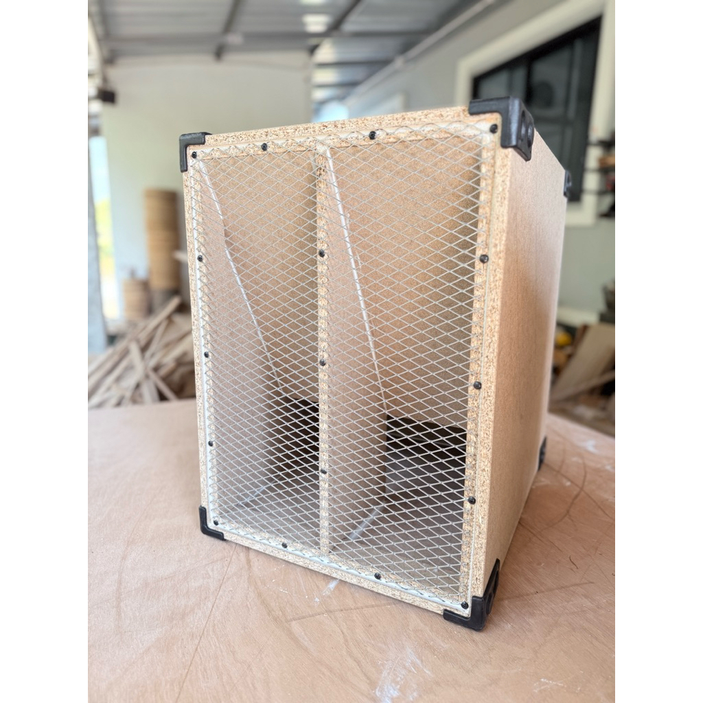 ตู้เบส 15 นิ้วสูตร BV งานดิบพร้อมอุปกรณ์