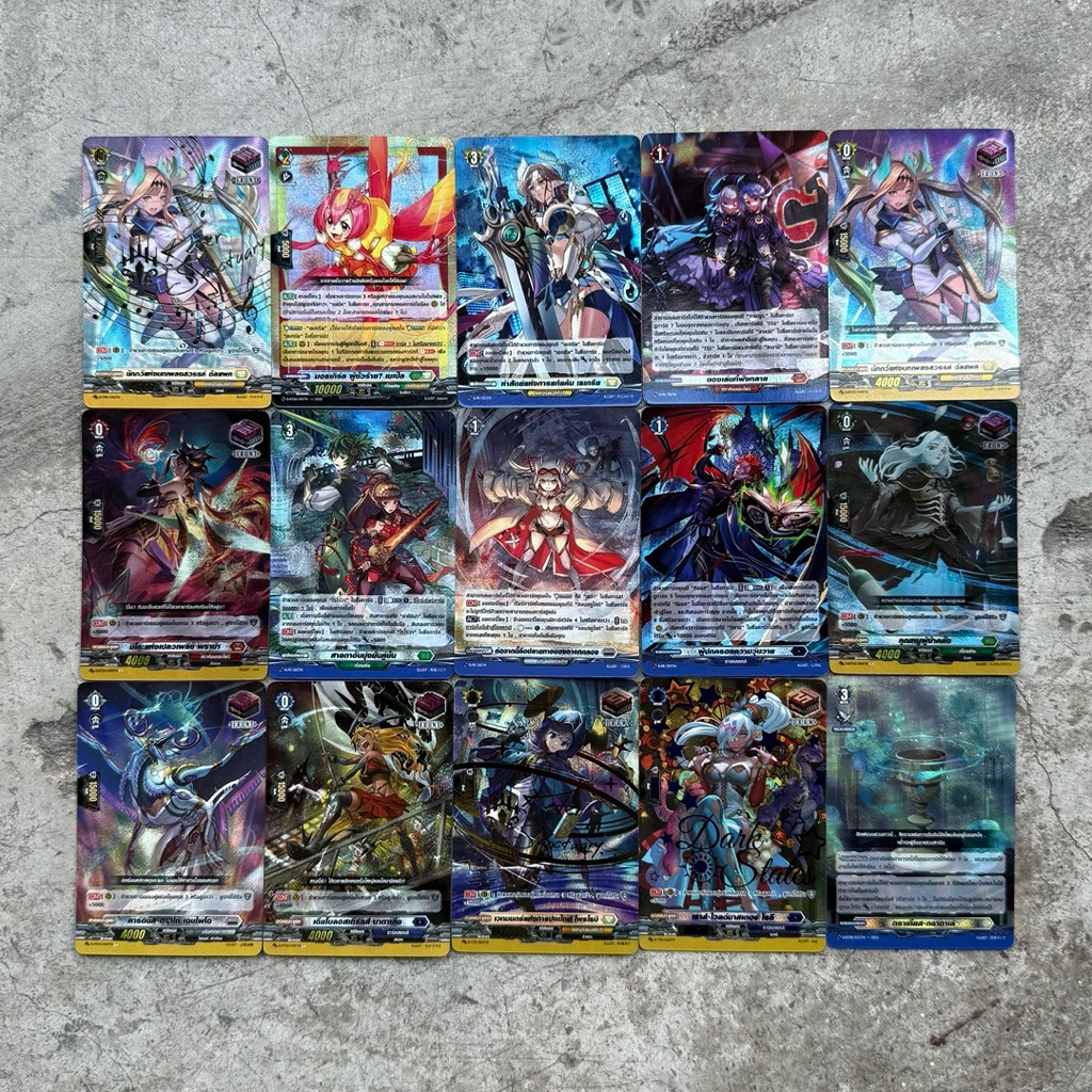 การ์ดแวนการ์ดลิขสิทธิ์แท้ภาษาไทย แยกใบ ฟอย ชุด VGT-D-BT08 เคเทอร์เเซงค์ทัวรี่ / บรันท์เกต / สโตยเคีย