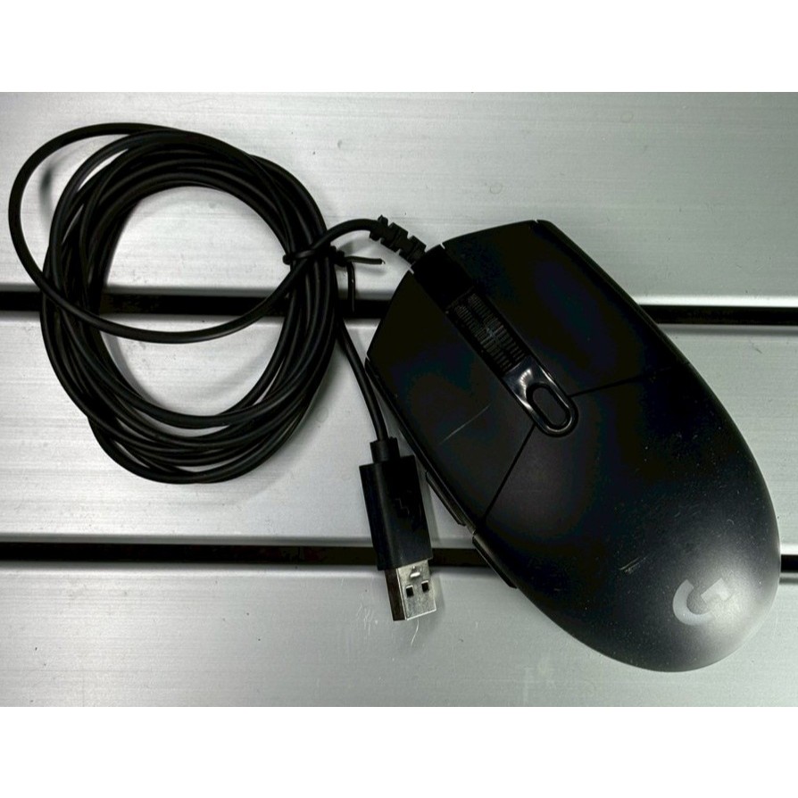 Logitech G102 Lightsync (สีดำ) | มือสอง-งานช่าง (เสียบไฟติด/ยังไม่ได้ทดสอบการใช้งาน)