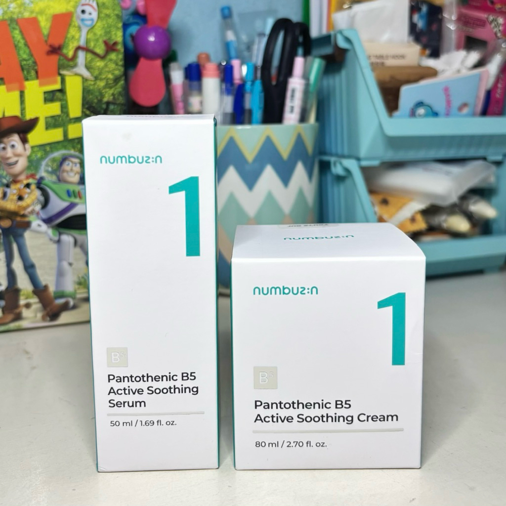 numbuzin No.1 Soothing Pantothenic B5 ครีม เซรั่ม
