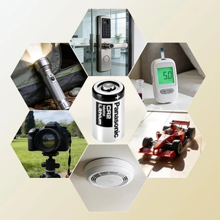 ถ่านCR2 แท้ แบต CR2 CR15H270 CR123A ถ่านกล้องถ่ายรูป ถ่านไฟฉาย แบตเตอรี่ 3V Battery กล้องฟิล์ม กล้อง instax mini 25