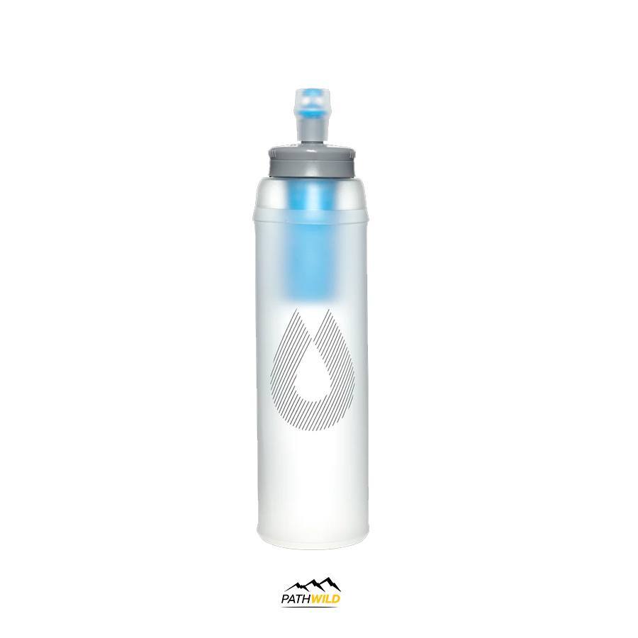 HYDRAPAK ULTRAFLASK+ FILTER KIT 500ML ขวดน้ำนิ่มพร้อมที่กรองน้ำขนาด 500ML ปากขวดขนาดใหญ่ เติมน้ำใส่ขวดง่าย