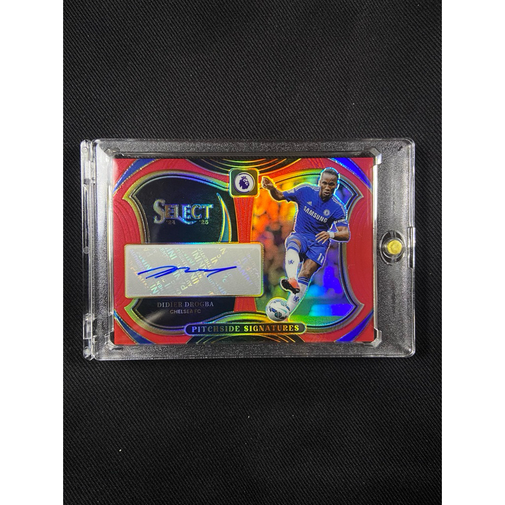 การ์ดลายเซ็นตำนานนักฟุตบอล Didier Drogba Autograph - รูปที่ 4
