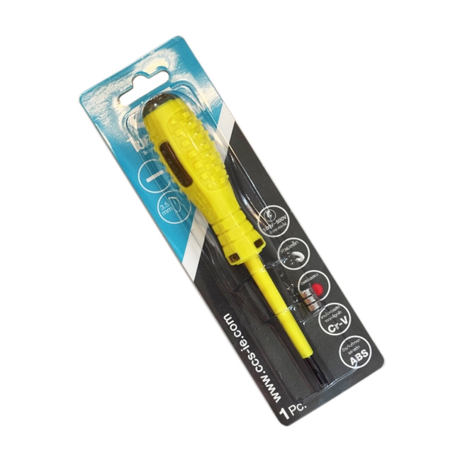 CCS ไขควงลองไฟ ทดสอบมีไฟผ่าน ไฟรั่วหรือไม่ มีแบบหัวแบน - รูปที่ 2