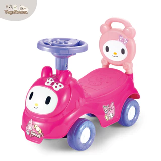 Toyszoona รถขาไถเด็ก น้องหมูเด้ง รถขาไถแมคโคร รถตักดิน มีไฟ มีเสียงเพลง 4 ล้อ OC-R1