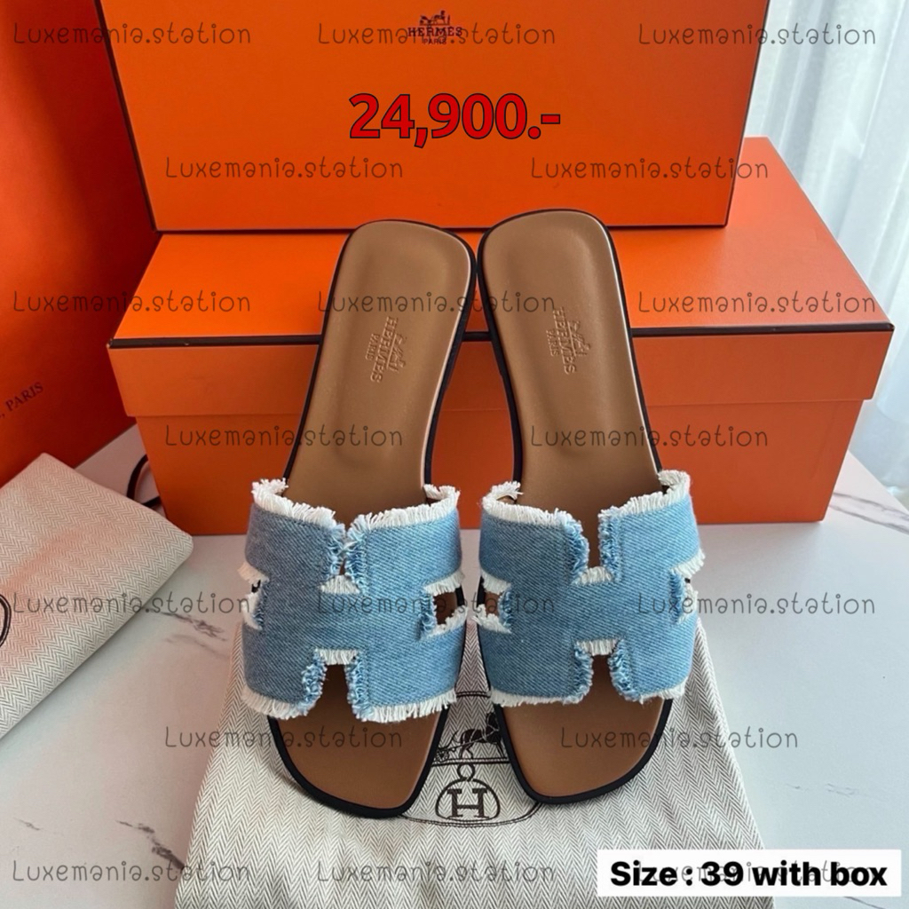 🇹🇭👜[พร้อมส่ง]: Hermes Sandals ‼️ก่อนกดสั่งรบกวนทักมาเช็คสต๊อคก่อนนะคะ‼️