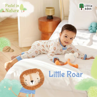 ใหม่! Little Eden - ชุดนอนหมีเด็กเล็ก อายุ 0-18 เดือน (Pastel in Nature Collection)