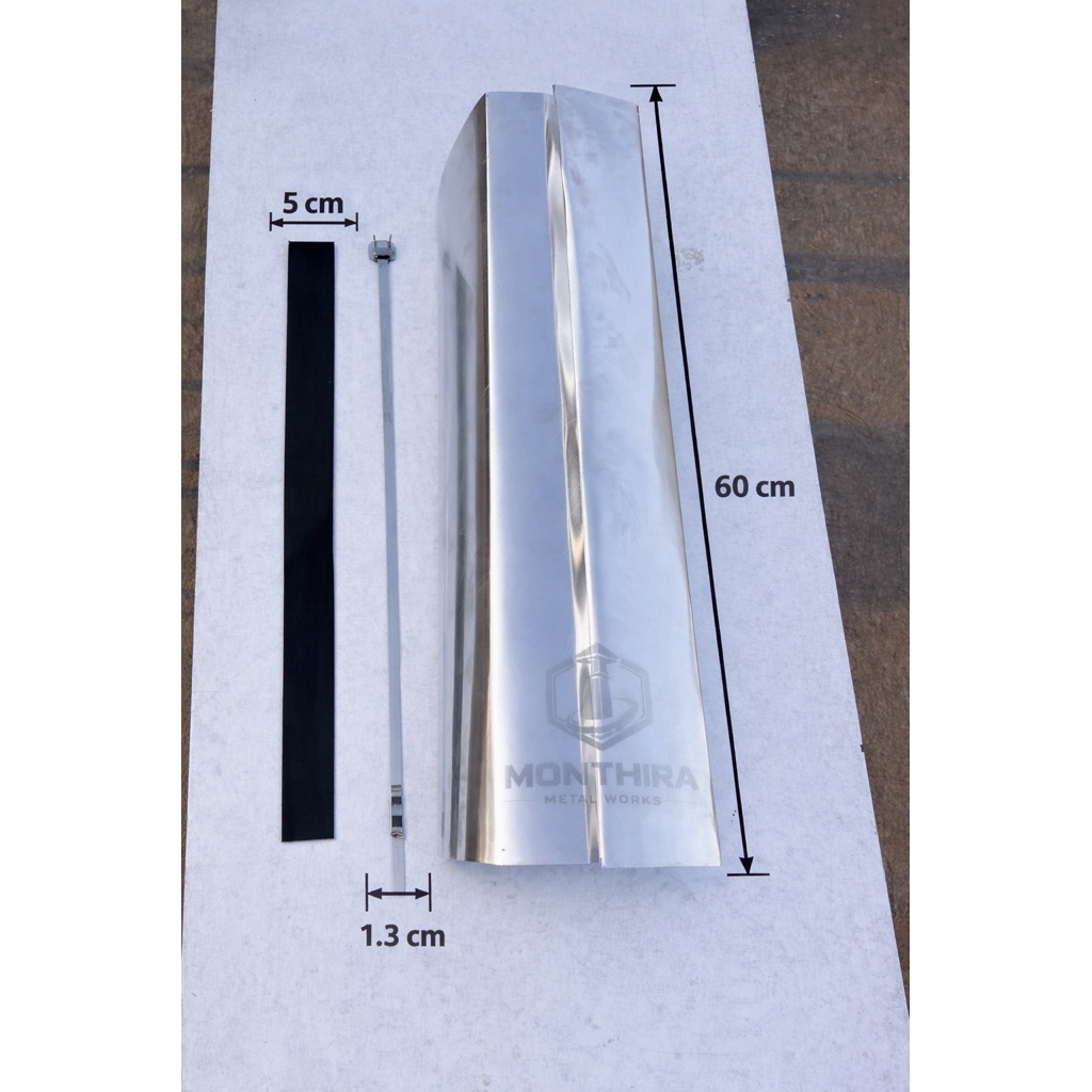 Snake Guard อุปกรณ์กันงู แบบอลูมิเนียม (สินค้าพร้อมส่ง)