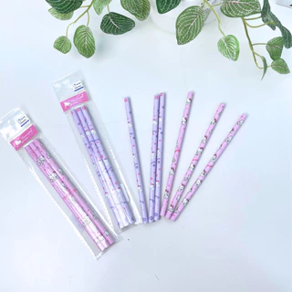 MOMOMART ไม้บรรทัดพับได้ Charmmy Kitty สีชมพู ลายน่ารัก และเครื่องเขียน