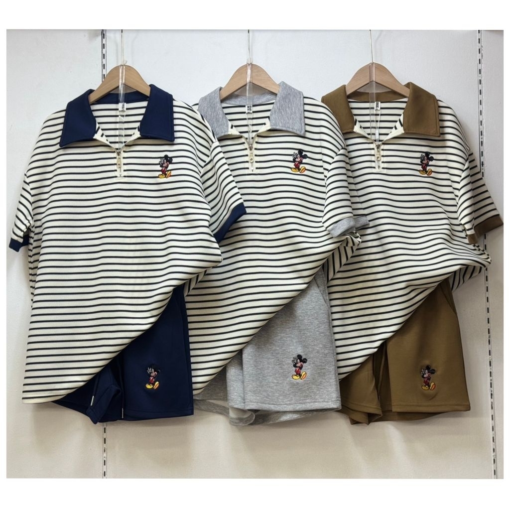 ❌ สินค้าแบบใหม่ ❌ ชุดเซท 2 ชิ้น (มี 2 แบบ หลายสี) Be Chic เสื้อโอเวอร์ไซส์ + กางเกงขาสั้น ผ้าเนื้อดีงานสวย ชุดสวยๆ