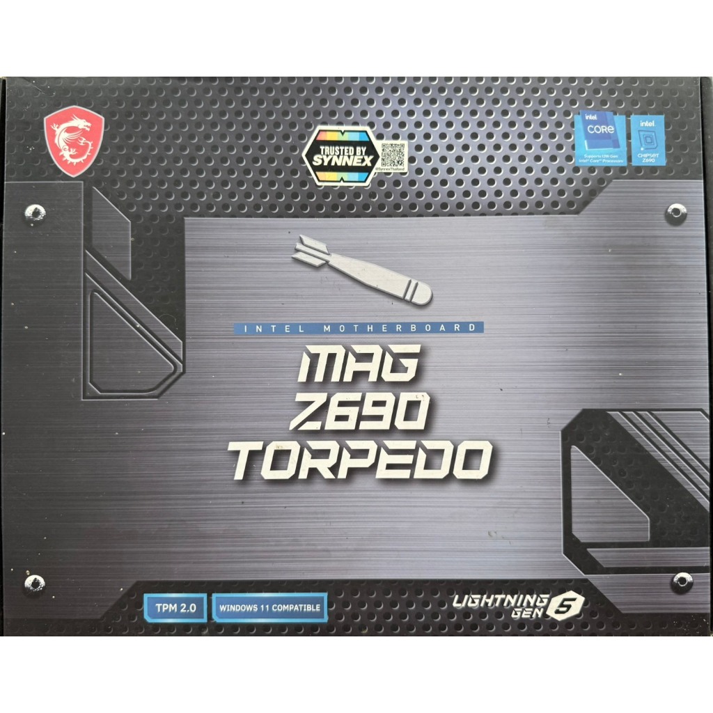 MAINBOARD (เมนบอร์ด) 1700 MSI MAG Z690 TORPEDO มือสอง