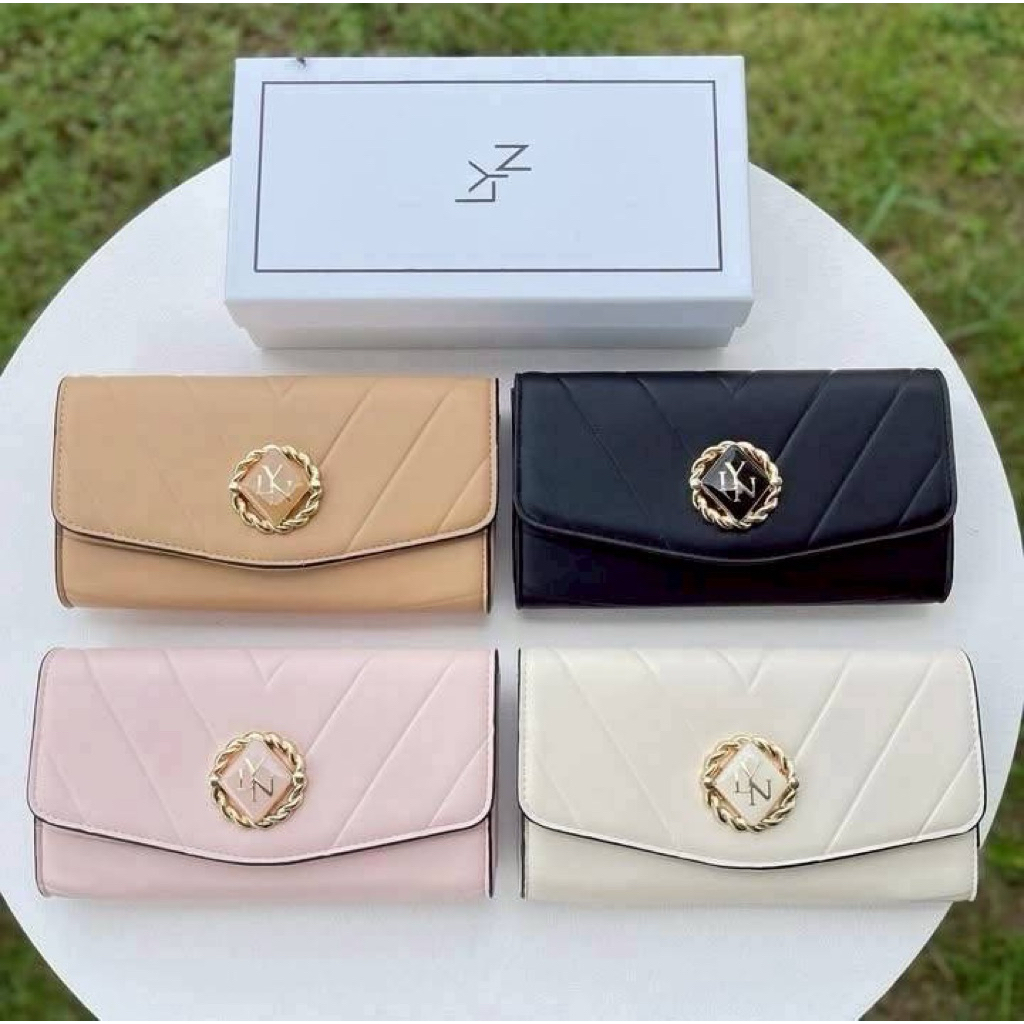 👛👛กระเป๋าสตางค์ลินใบยาว L Y N (รหัส(ล327)👛👛