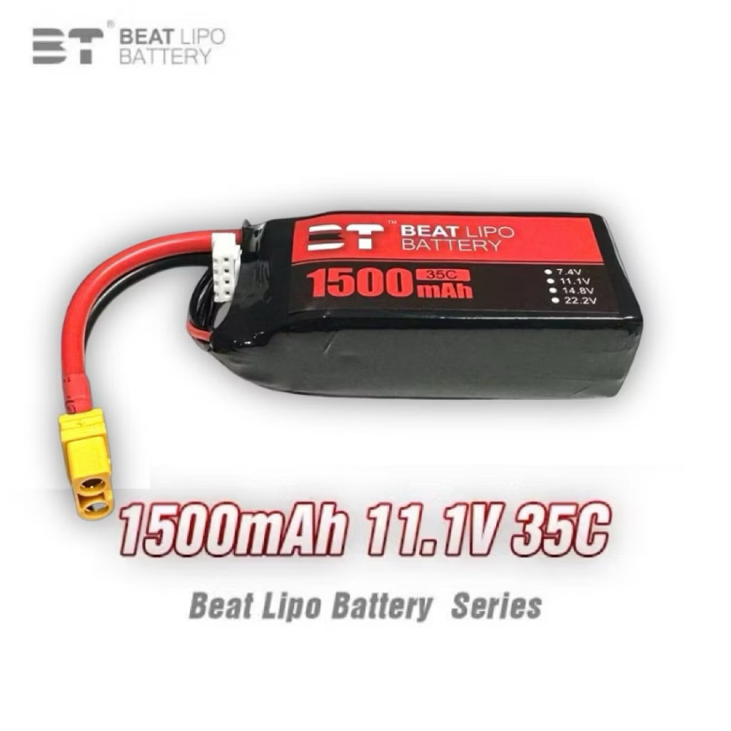 BT Lipo 3s 11.1V 1500mAh 35c