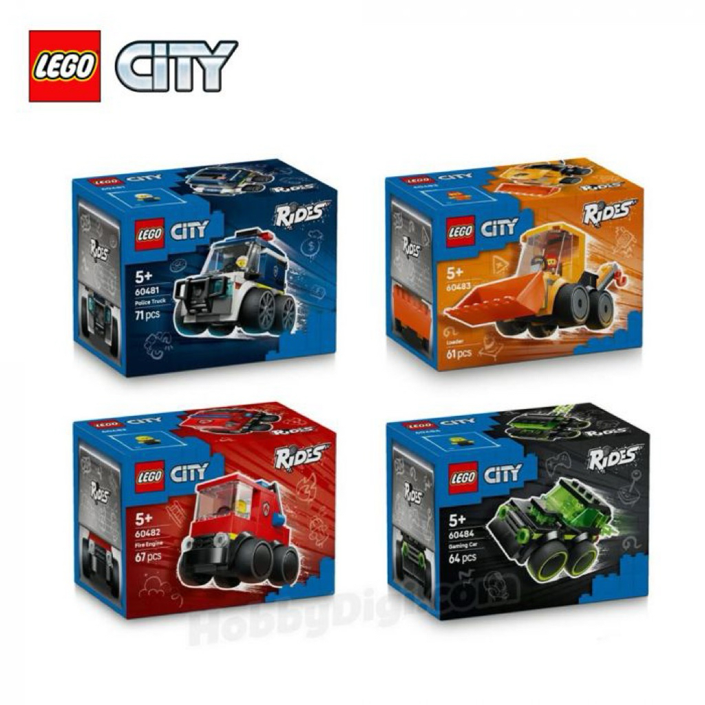 LEGO CITY RIDES 60481, 60482, 60483, 60484 เลโก้แท้ รถแข่ง คันเล็ก ซิตี้ (กดเลือกคัน)