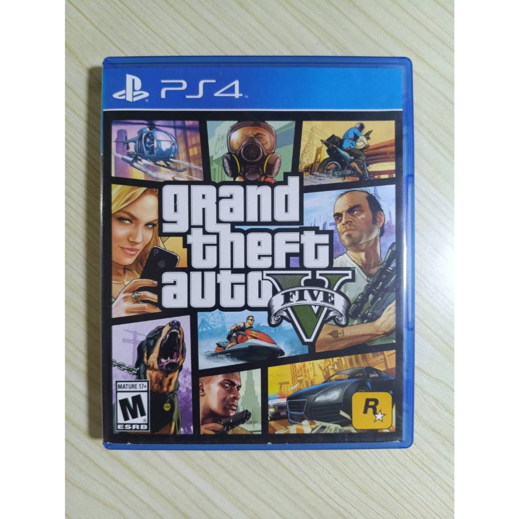 (มือ2) PS4​ -​ GTA 5 Grand Theft Auto V (z.all)**อ่านรายละเอียด