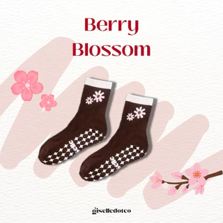 Berry Blossom Gripsocks ถุงเท้ากันลื่น