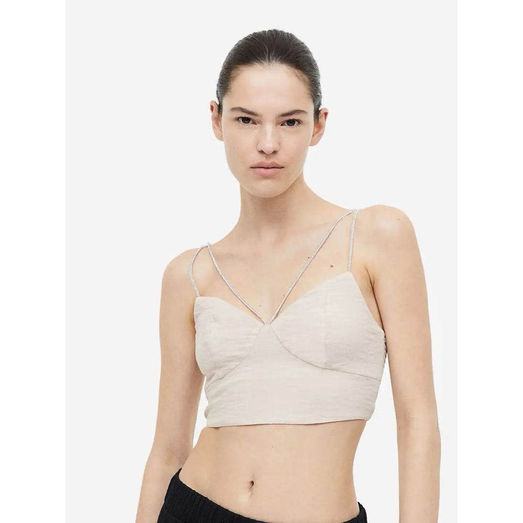 crop top h&m มือสอง.