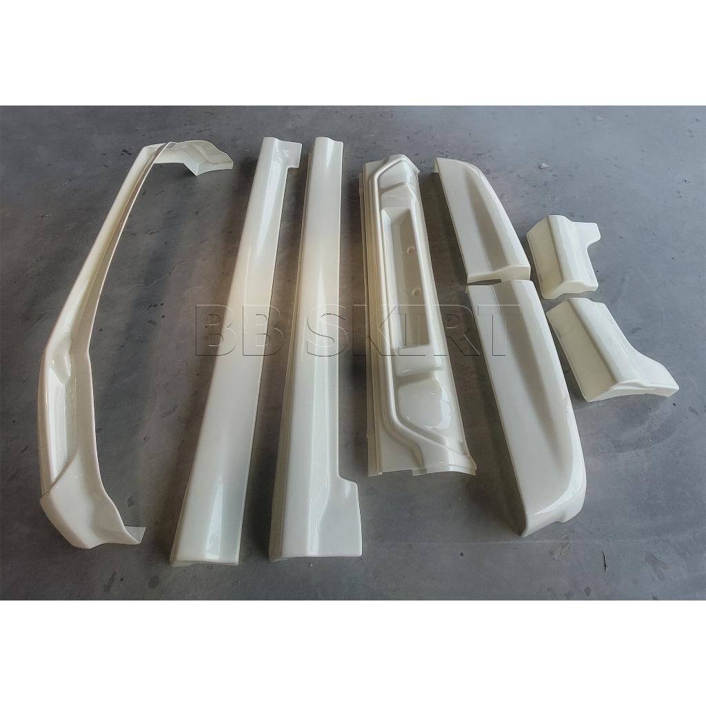 สเกิร์ต ชุดแต่งรถยนต์ ISUZU D-MAX แคป รุ่นปี 2012-2015 ทรง R1