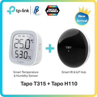 TP-Link Tapo T310 / Tapo T315 Smart Temperature & Humidity Sensor เครื่องวัดอุณหภูมิและความชื้น สั่งเปิด/ปิดการทำงาน