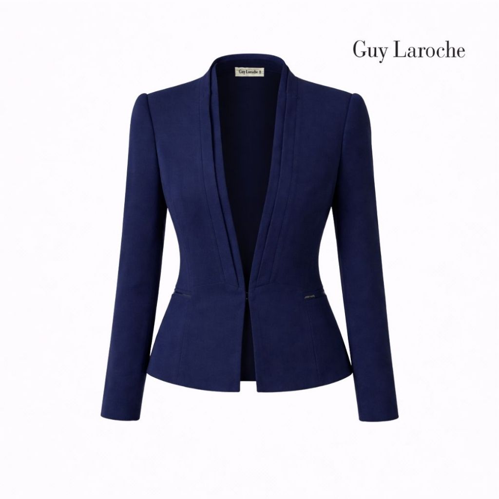 Guy Laroche 999 Business Shape up Jacket สูททำงานสีกรมท่า เก็บหุ่นสวย (GWI1NV)