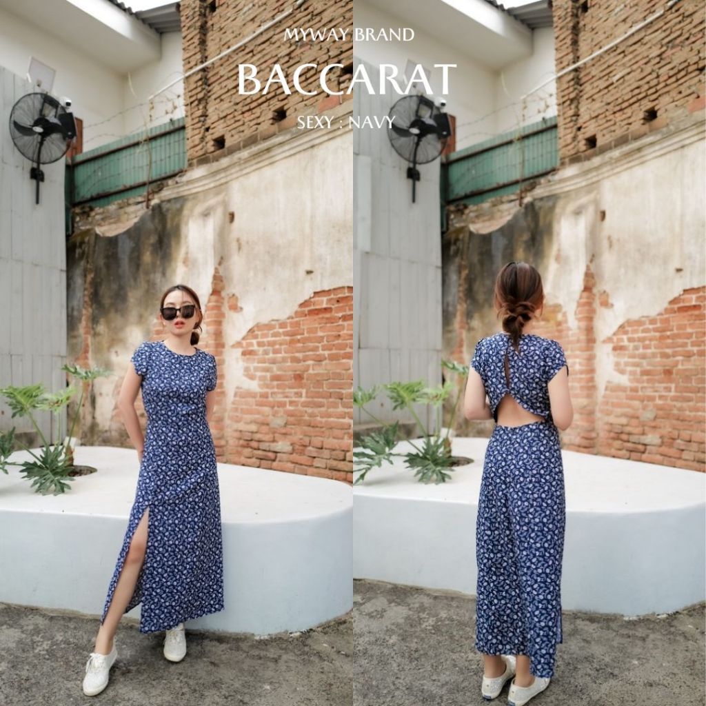 MyWay Brand : Dress ชุดเดรส - Baccarat Sexy