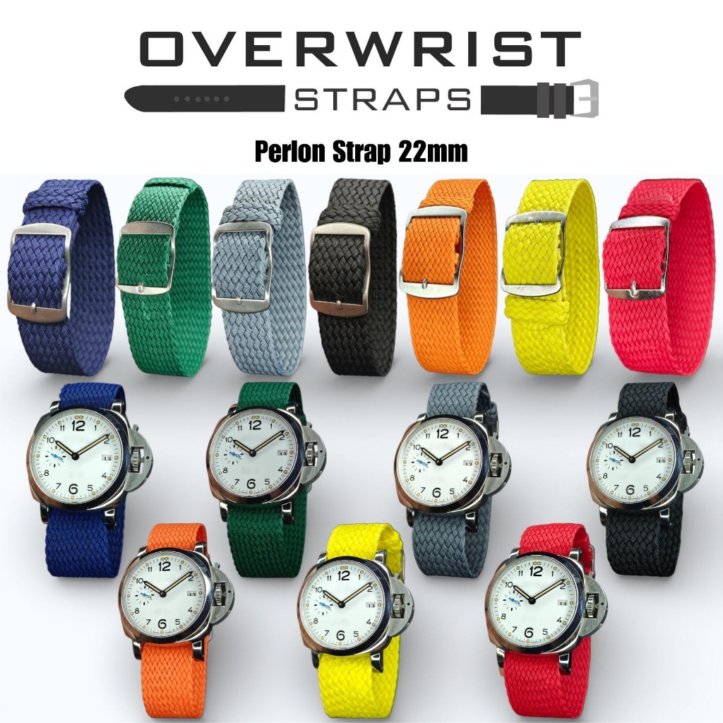 สายนาฬิกาแบบผ้ารุ่น Perlon Strap 22mm