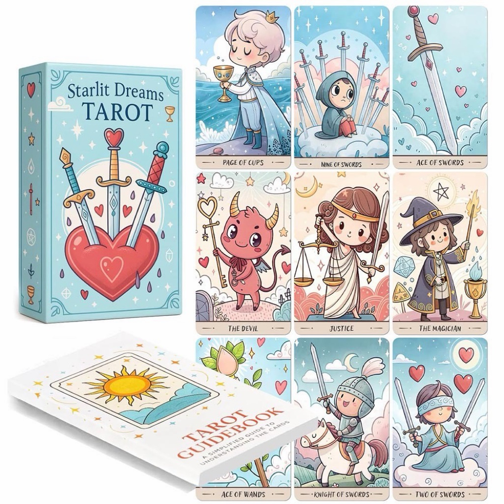 starlit dreams tarot ❤️‍🔥7x12