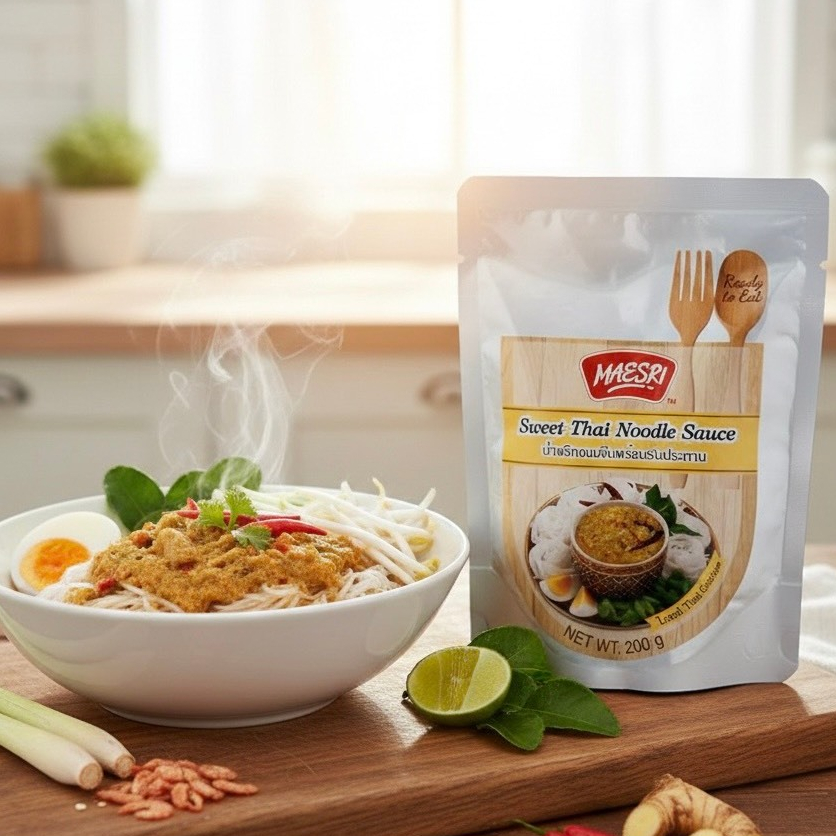 น้ำพริกขนมจีน พร้อมรับประทาน ตรา แม่ศรี