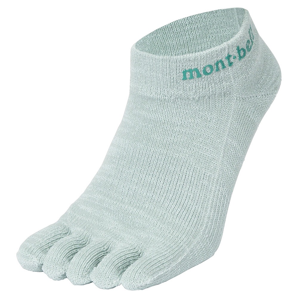 Montbell ถุงเท้าแยกกนิ้ว ระบายอากาศได้ดี รุ่น 1118878 KAMICO Travel 5 Toe Ankle Socks Women's