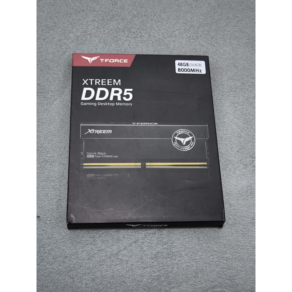 t-force xtreem ram ddr5 48gb 8000mhz